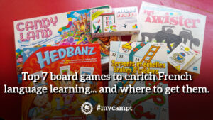 board games for french learning