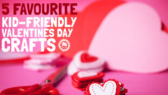 kid-friendly valentine's day crafts